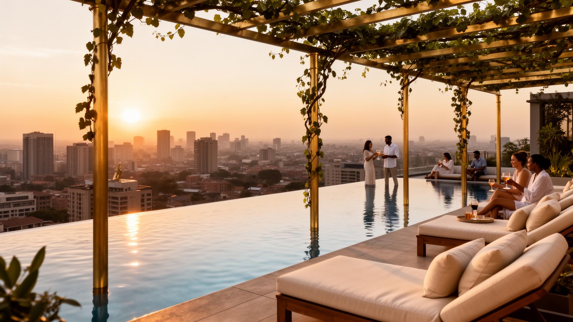 Rooftop Infinity Pool